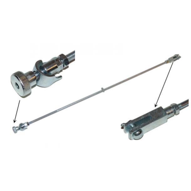 Brake linkage for Zündapp 529/530