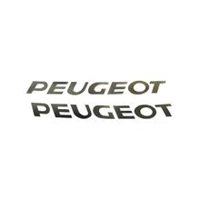 Aufkleber peugeot schwarz 2-teilig