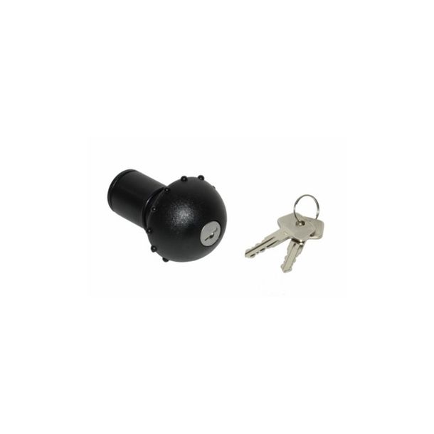 cap fuel tank + lock mod. tappo maxi/sport'r/tomos black DMP