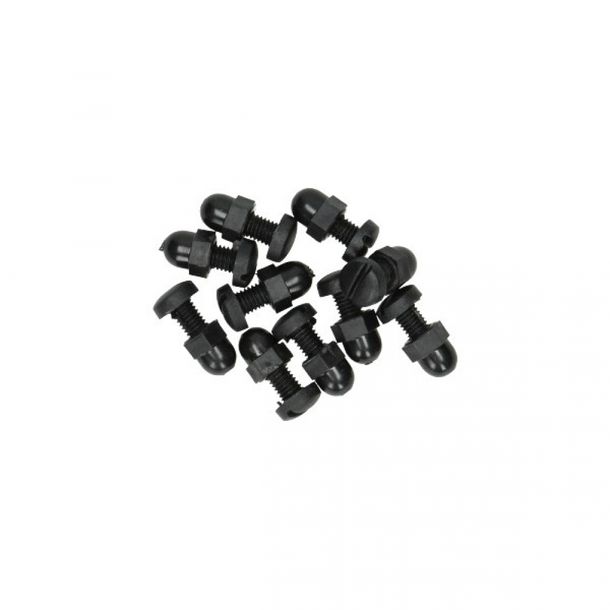 Set di viti per Zündapp 529/530 nero 10 pezzi.