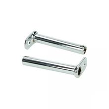 Satz Blinkerhalter chrom für Zündapp 517/529 DMP