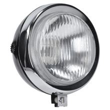 Scheinwerfer DMP vorne, rund Ø 131,5mm, schwarz glänzend  für Puch Maxi (Mofa)
