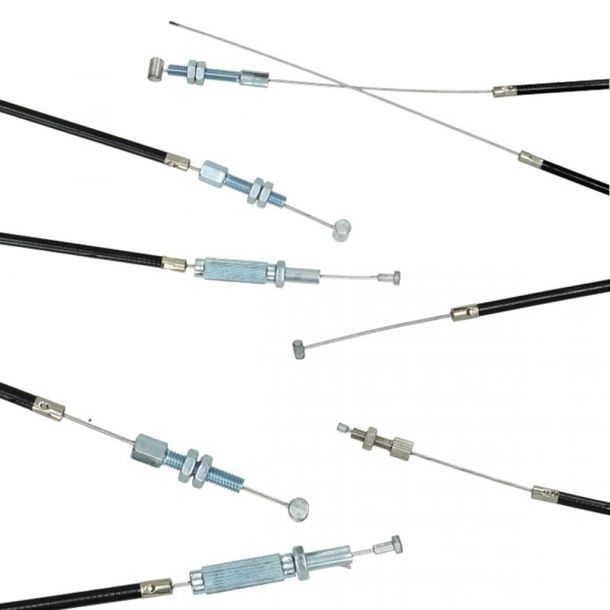 Conjunto de cabos cabos de comando Bowden para Puch Maxi DMP, 4 peças