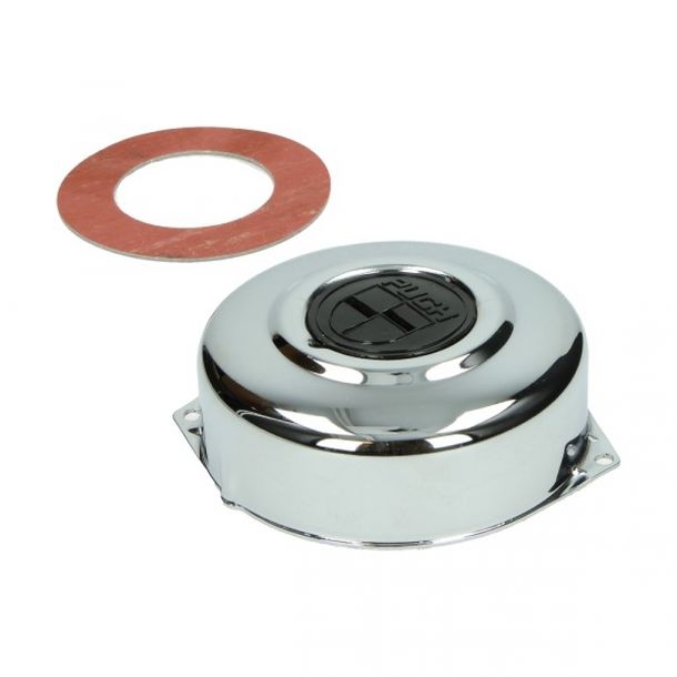 Polrad-Deckel Maxi chrom DMP