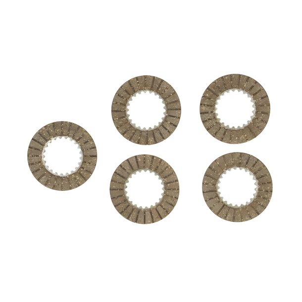 Clutch friction disc set for Sachs 5V