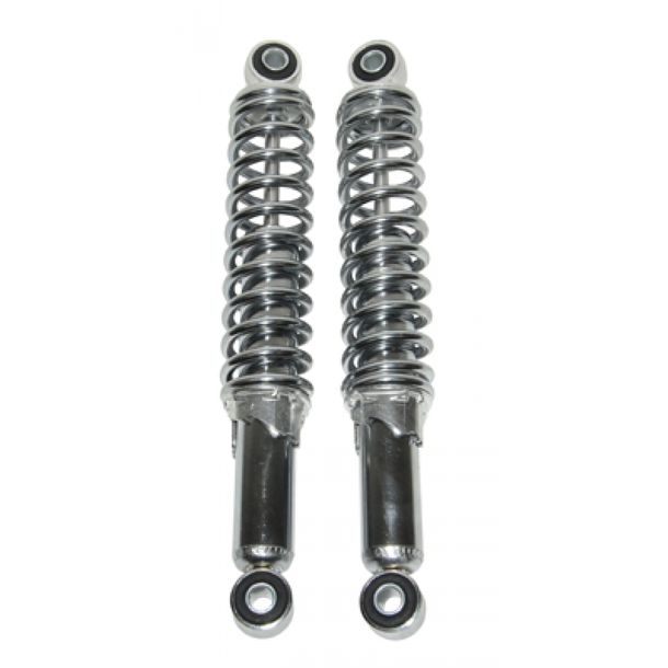 Set ammortizzatori Citta/Tomos 280 mm cromato DMP
