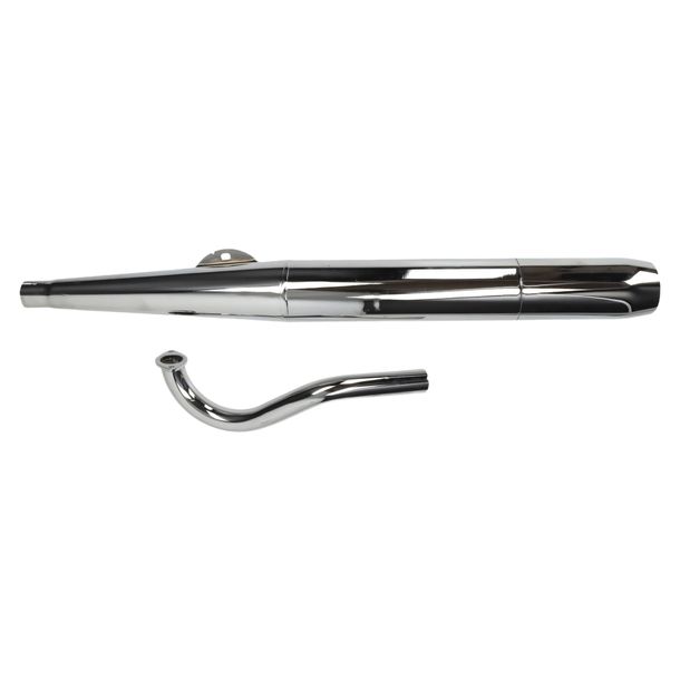 Auspuff Jamarcol Komplettanlage 6.3 zigarrenförmig Chrom für Puch Maxi / S / N (E50)