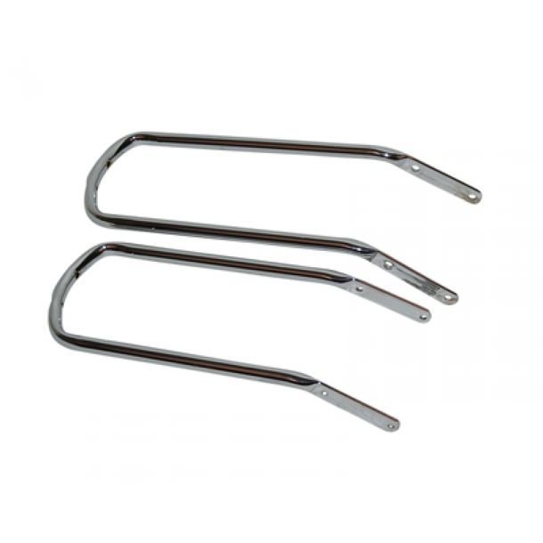 Front wing bracket chrome 2-piece for Kreidler