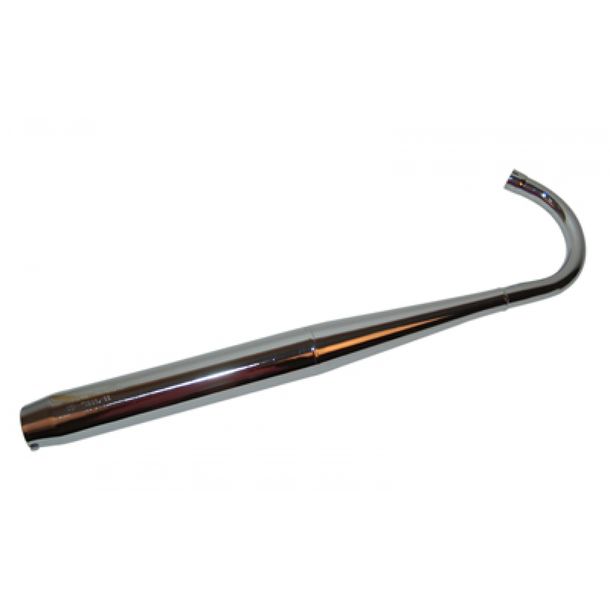 Auspuff kpl. Universal 32/32mm chrom