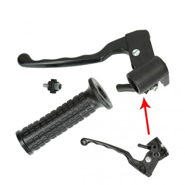 Bremsgriff kpl Metall Citta/SI links