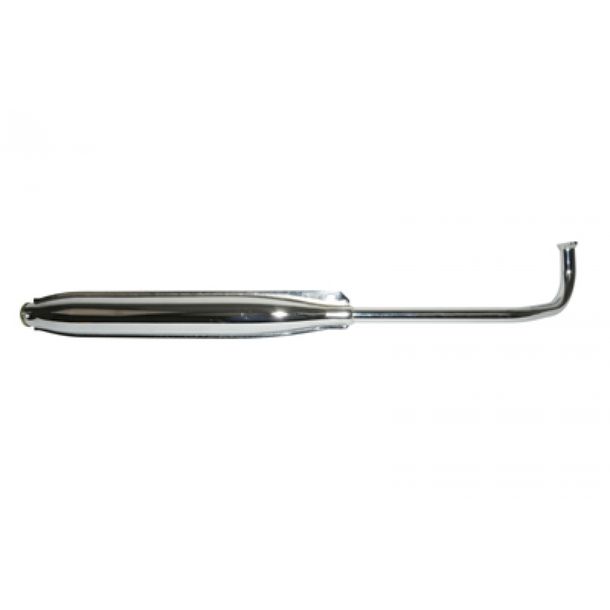 Auspuff kpl. std 45km A3 22mm chrom