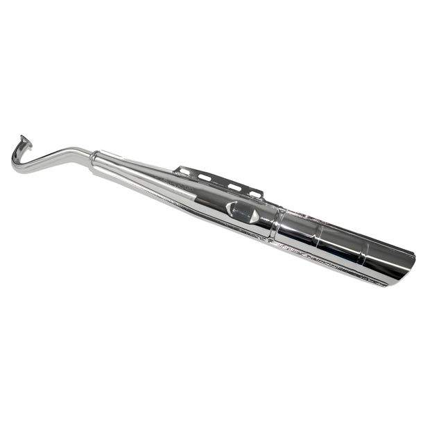 Auspuff 22mm verchromt für Puch Maxi 40km/h