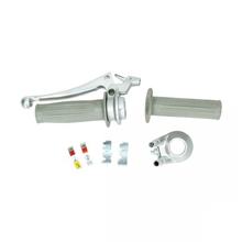 Gripset compleet 2v 3V voor Puch 2V/Sachs/Zündapp3V grijs