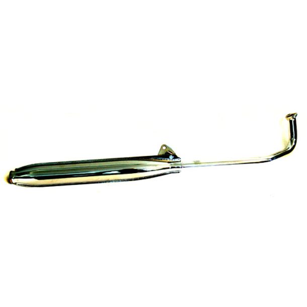 Scarico cpl. originale Tomos speedy fuNT/rev ts/you - cromato