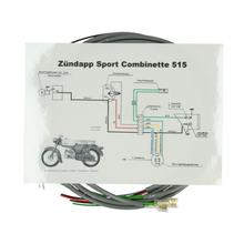 Kabelbaum sport für Zündapp 515 grau