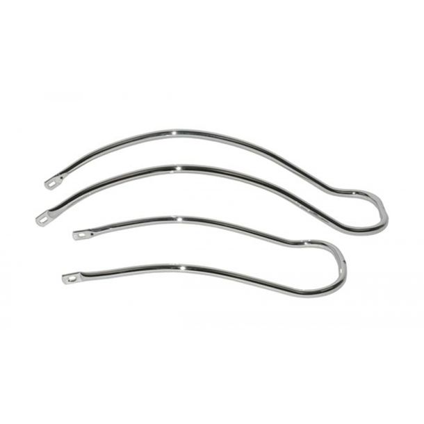 Crash bar set chrome front + rear for Kreidler 1965-1967