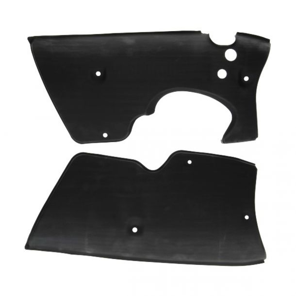 Set parti laterali super nero opaco 51.64.04+15.64.03 per Kreidler 5V