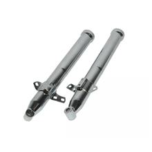 Manguitos de horquilla inferiores para Zündapp 517 cromado izquierda y derecha 517-12.608/609