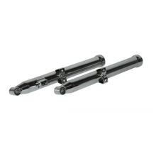 Tubos inferiores da forqueta GTS para Zündapp 529 cromado, lado esquerdo e direito 529-12.626/628