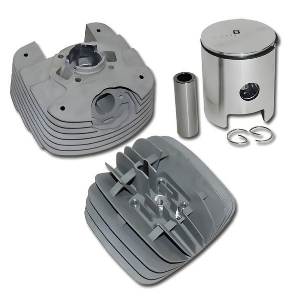 Kit cylindre 54 mm avec jeu de pistons, culasse pour Zündapp KS125