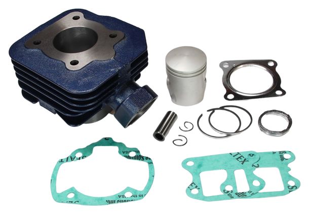 Zylinder Kit komplett Carenzi Sport 50ccm Grauguss - für Peugeot stehend AC / luftgekühlt