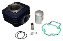 Zylinder Kit komplett Carenzi Sport 50ccm Grauguss luftgekühlt für Piaggio Typhoon / ZIP / Liberty / Sfera / LX / Gilera Stalker