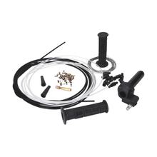 Gasgriff Set Kurzhub schwarz - universal