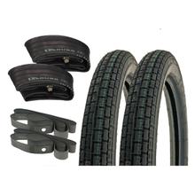 Heidenau 2.75-16 M/C 46J TT K30 bandenset met binnenband en velglint