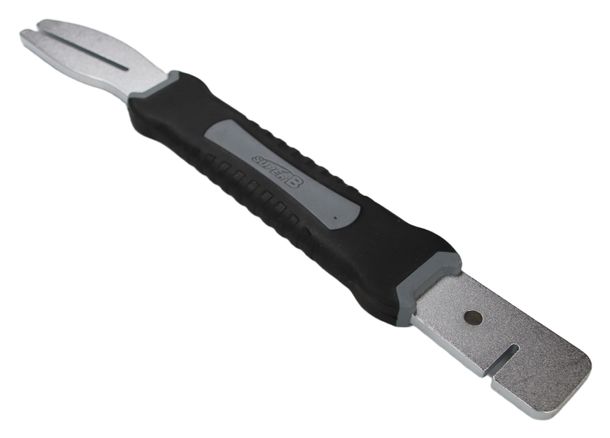 SuperB Bremsscheiben-Richtwerkzeug, schwarz-grau, 881080