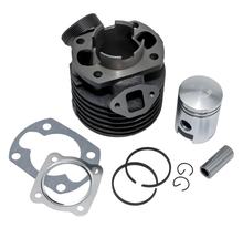Cilindro MXT TUNING 50cc AC 38mm completo di pistone e kit guarnizioni per Sachs 50/2, 50/3, 50/4, 50/AL / Hercules / Miele DKW / Rixe / Gritzner