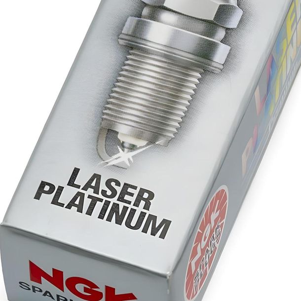 Bujía NGK PFR7S8EG V-Line platino resistencia 19mm rosca Ø 14mm, 1675 94976 – Bild 3