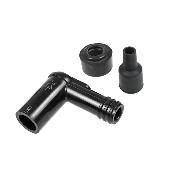 Zündkerzenstecker NGK LB05E 14mm SAE 90° schwarz, 8031