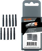 SuperB TB-1103 Ersatzpin-Set für Kettennieter schwarz