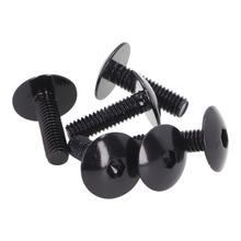 Jeu de vis 6 pièces carénage noir - M6x20