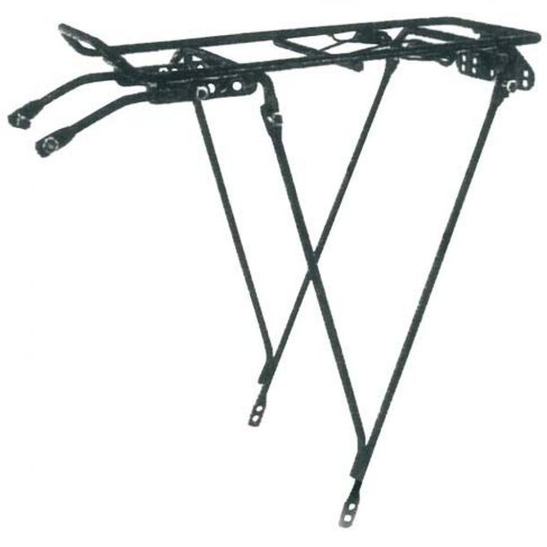 Luggage rack V Bike CTG-ME-440149 adjustable, black for 26 - 28 inch bicycles