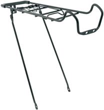 Pannier rack luggage rack V Bike JE-610 adjustable, black for 24 - 26 inch bicycles