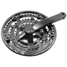 Prowheel 657 - Set di ruote dentate per bicicletta, 20 pollici/24", pedivella a 3 velocità 48-38-28 denti 152 mm, colore: nero