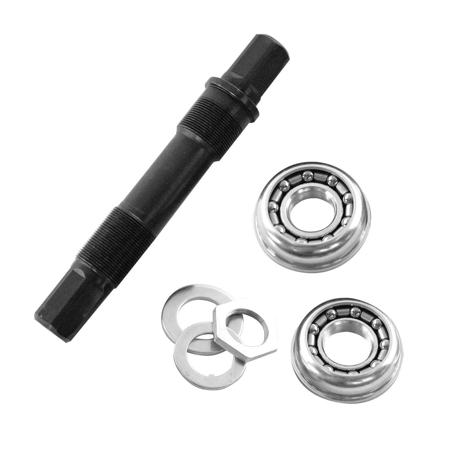 Eje de rueda de pedalier BMX Prowheel 13025 tipo americano 6T