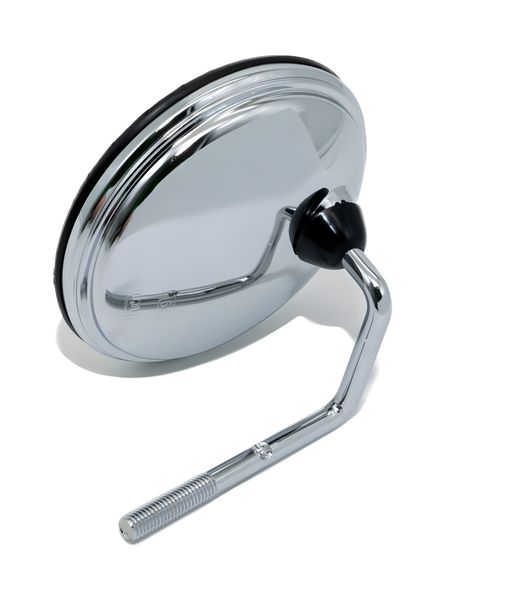 Specchietto retrovisore Vicma per Vespino GL, NL, SC rotondo 105 mm, argento