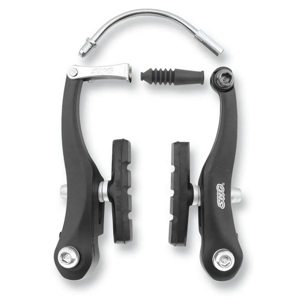 Frein en V aluminium Alhonga HJ-806ADO-noir jeu de frein, noir pour vélos