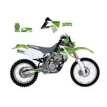 Blackbird Racing 2412E Dream 3 stickerset zwart, wit en groen voor Kawasaki