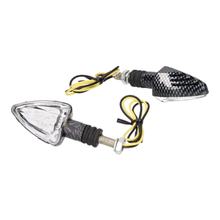 Indicator Set M8 LED Carbon-Look Mini, short