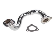 Auspuffkrümmer Chrom offen für Aprilia SX, RX, Derbi Senda, DRD X-Treme, SM, Gilera SMT = 37320