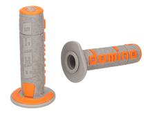 Domino A360 offroad-gripset grijs/oranje