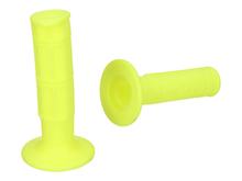 Domino 1150 Off-Road set met halve wafelgrepen neongeel