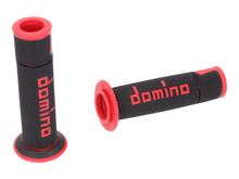 Juego de puños Domino ON ROAD RACING GRIPS A450 negro/rojo