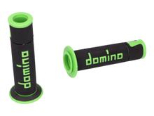 Domino ON ROAD RACING GRIPS A450 handvatenset zwart/groen