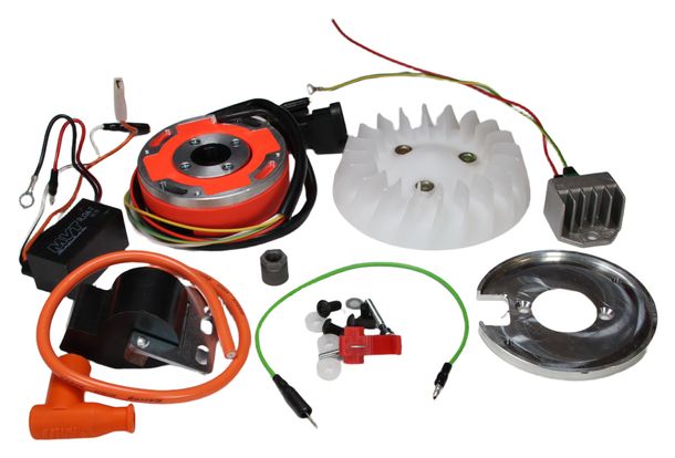 Innenrotor Zündung MVT Digital Direct mit Licht für Piaggio