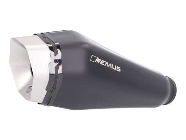 Endschalldämpfer REMUS RS schwarz Euro4 für Vespa GTS Super 300ccm mit ABE