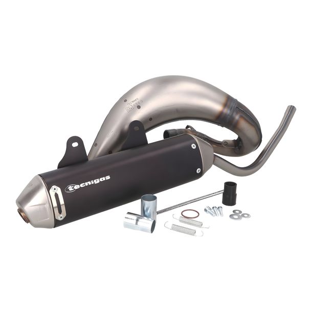 Escape Tecnigas E-NOX EVO Steel con homologación para Rieju MRT 50ccm